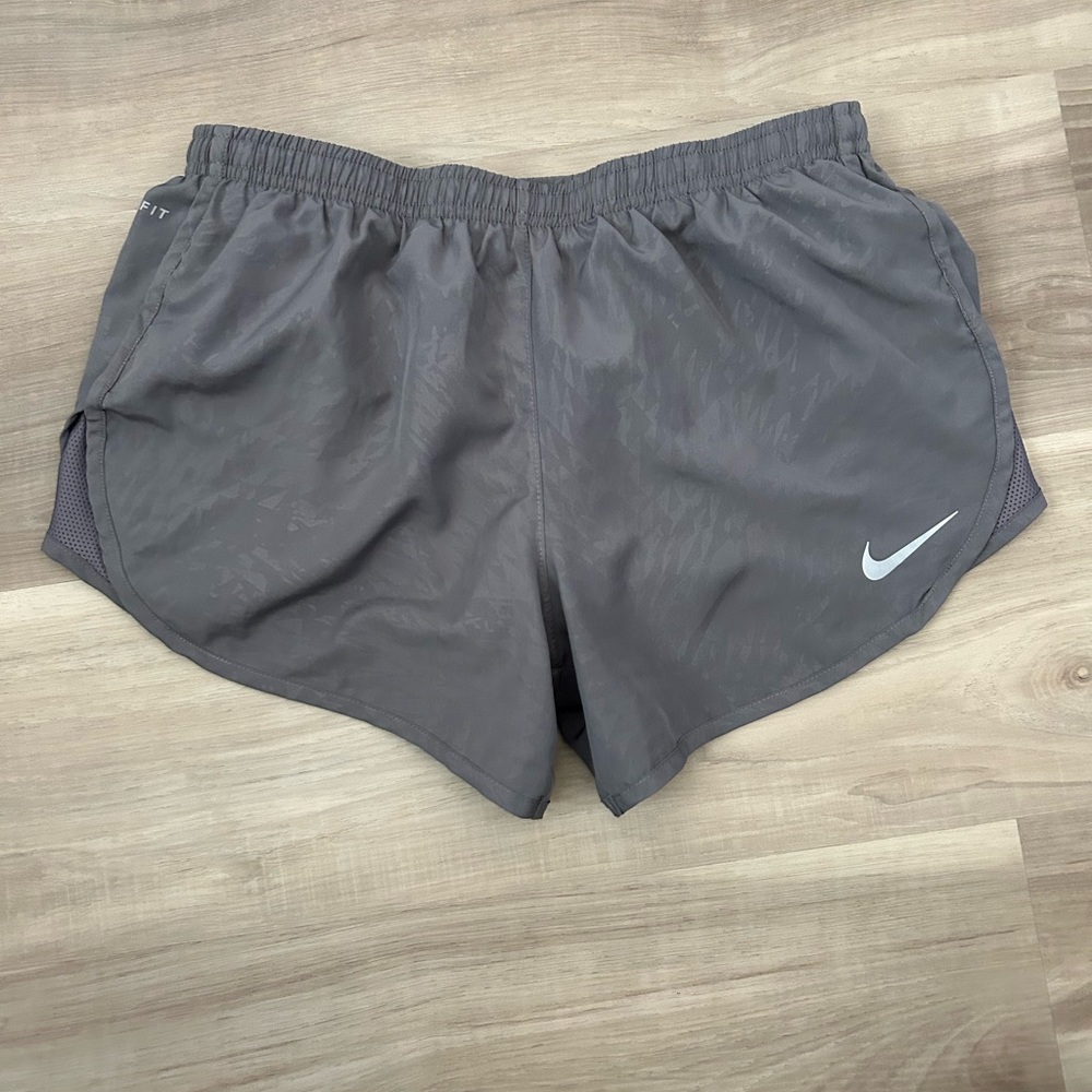 Grey Dry-fit Nike Running Shorts